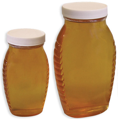 Plastic Queenline Honey Jars,Z367, Mann Lake Ltd.