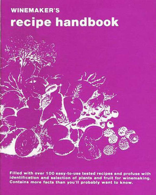 Winemaker's Recipe Handbook,BM868, Mann Lake Ltd.