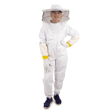 Junior Beekeeping Suit with Veil (Size 10-14),CL629, Mann Lake Ltd.