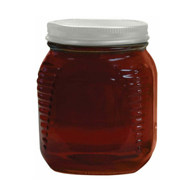 Square Glass Honey Jars  2 1/2 lb (1.13 kg) - 12 pack,CN143, Mann Lake Ltd.
