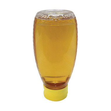 1 lb Inverted Hex Queenline Squeeze Jars, case of 300