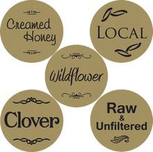 Gold Foil Labels - Roll of 250,Z282, Mann Lake Ltd.