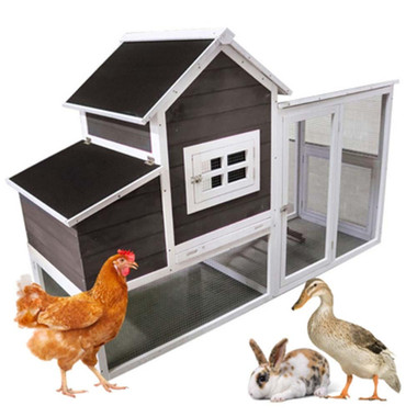 Hen House Chicken Coop with Run (2-3 chickens),PC105, Mann Lake Ltd.