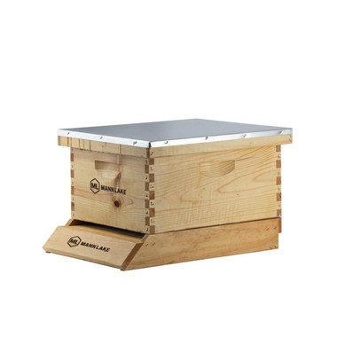 Premium Wax Dipped Complete 10 Frame Hive Kit, WP160, Mann Lake Ltd.